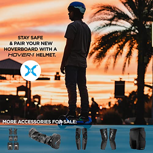 Hover-1 Chrome Electric Hoverboard with Bluetooth Speaker