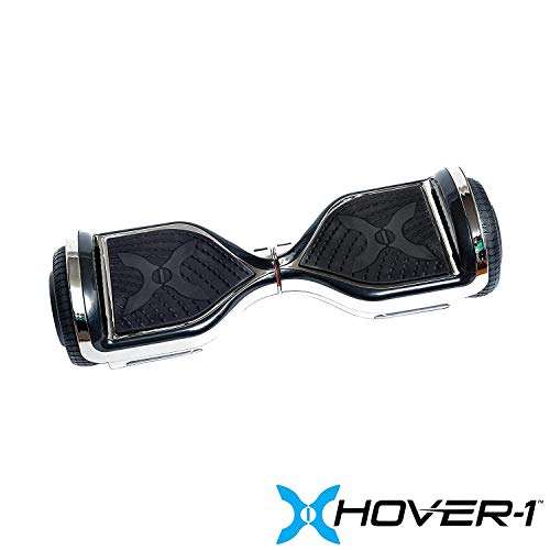 Hover-1 Chrome Electric Hoverboard with Bluetooth Speaker