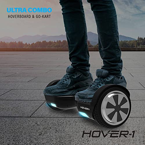 Hover-1 Ultra Electric Hoverboard & Go-Kart Combo