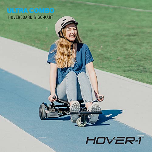 Hover-1 Ultra Electric Hoverboard & Go-Kart Combo