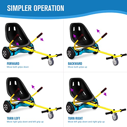 Hoverboard Go Kart Kit for Kids & Adults