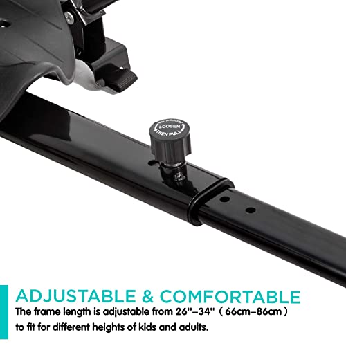 Hoverboard Go-Kart Seat Attachment - Black