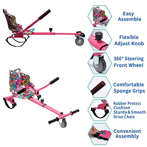 Hoverboard Kart Attachment for Self Balancing Scooters