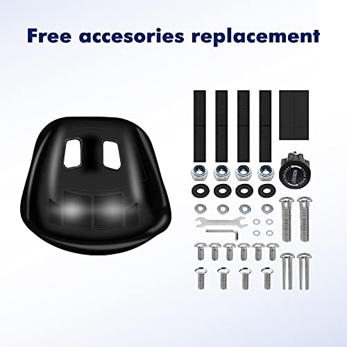 Hoverboard Go Kart Seat Attachment with Shock Absorption
