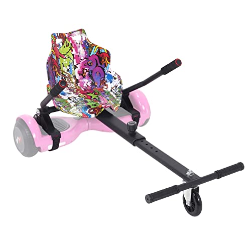 Hoverboard Go-Kart Attachment in Hiphop Purple