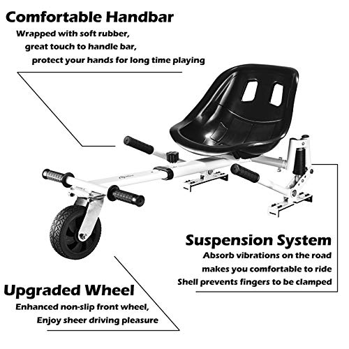 Hishine Hoverboard Go-Cart Seat Attachment