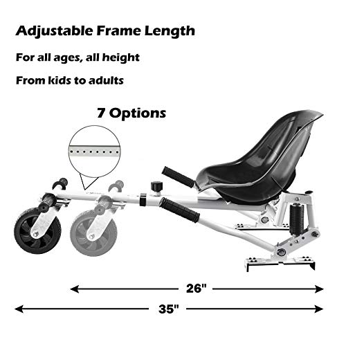 Hishine Hoverboard Go-Cart Seat Attachment