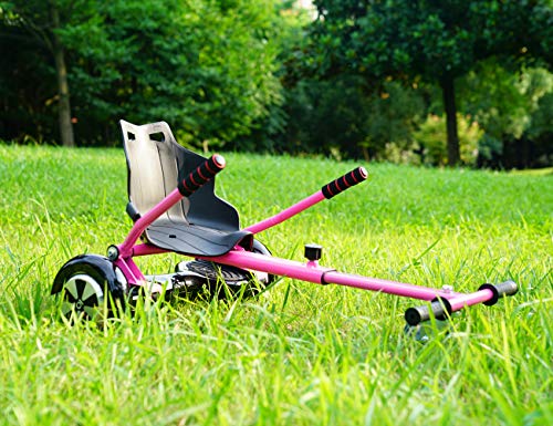 Pink Hover Kart Attachment for Hoverboards