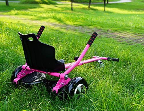 Pink Hover Kart Attachment for Hoverboards