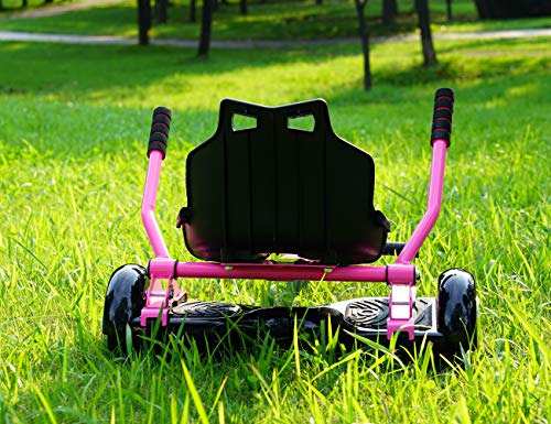 Pink Hover Kart Attachment for Hoverboards