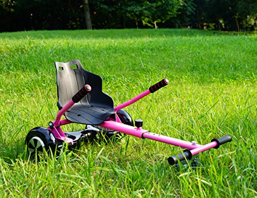 Pink Hover Kart Attachment for Hoverboards