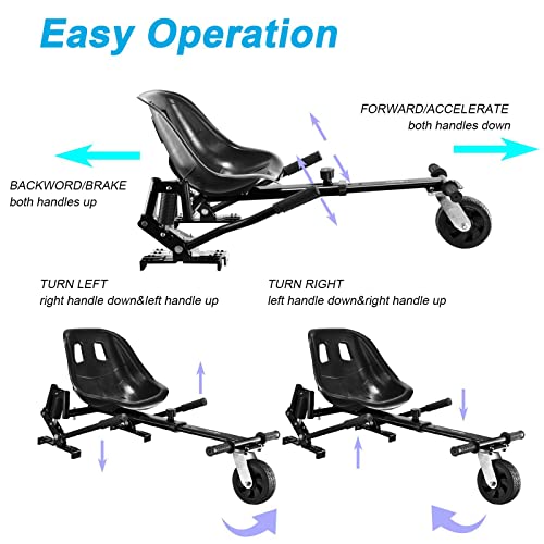 Hoverboard Go Kart Attachment - Off Road Ready