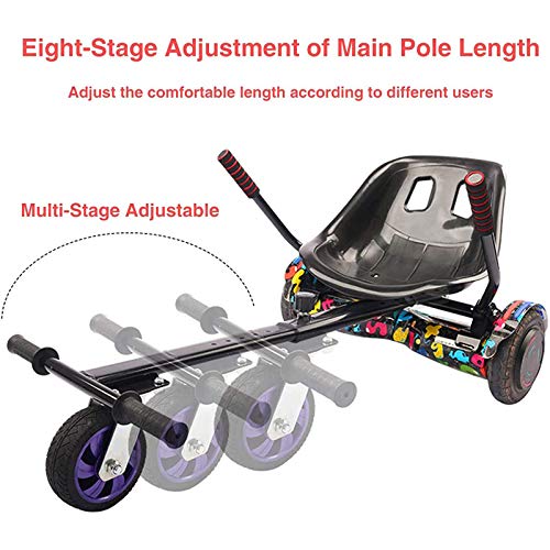 Double Seat Hoverboard Go Kart Attachment