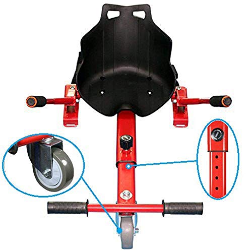 Hoverboard Go Kart Attachment - Red
