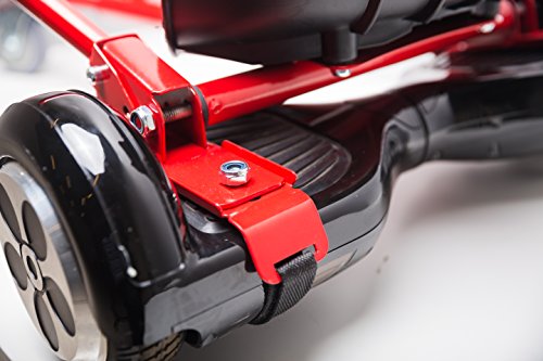 Hoverboard Go Kart Attachment - Red