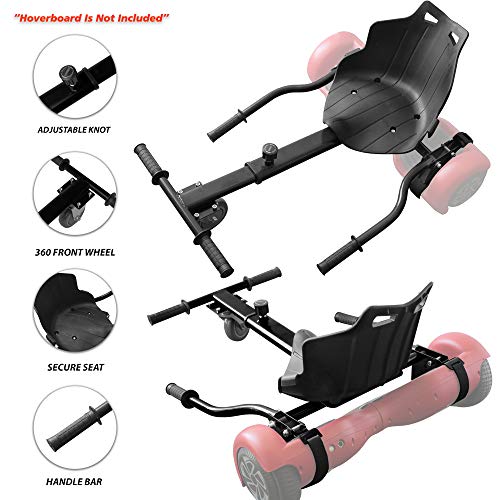 Adjustable Hoverkart for Electric Scooters (Black)