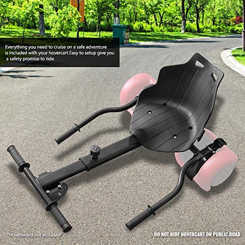 Adjustable Hoverkart for Electric Scooters (Black)