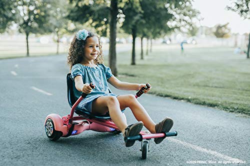 Pink Hoverboard Seat Attachment Go-Kart Kit