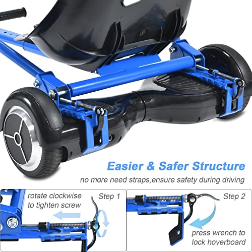 Adjustable Hoverboard Seat Attachment for Kids & Adults