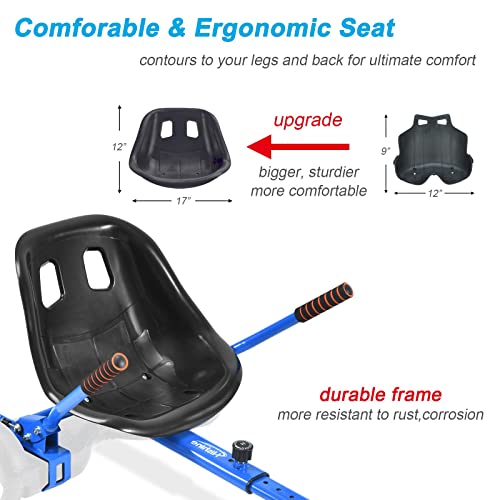 Adjustable Hoverboard Seat Attachment for Kids & Adults