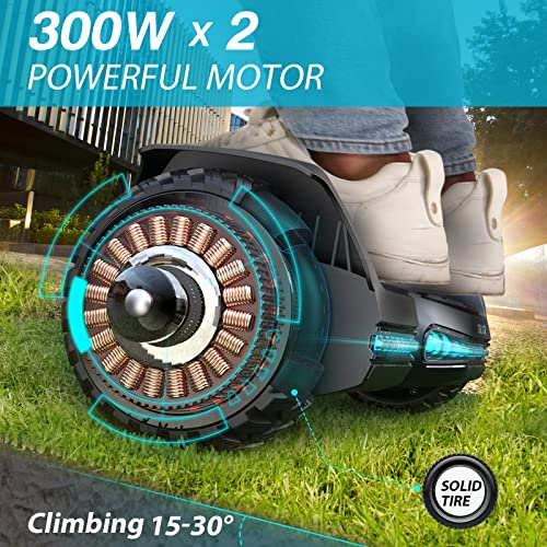 Gyroor Offroad Hoverboard with LED Wheel & Bluetooth Speaker