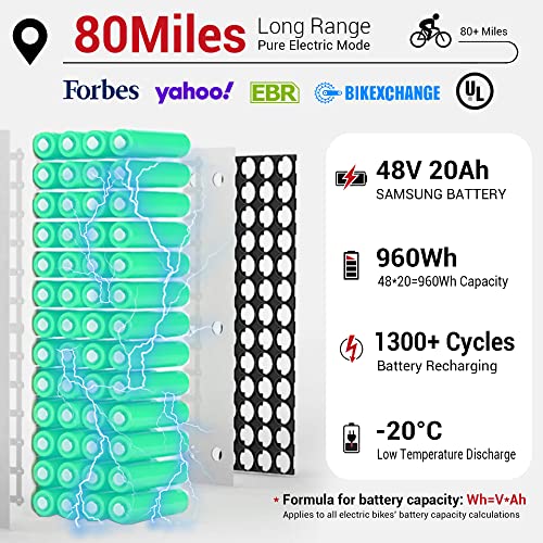 Himiway Zebra Step-Thru Fat Tire Electric Bike