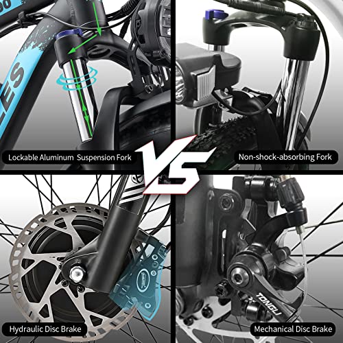 Dual Motor Electric Mountain Bike for Adults