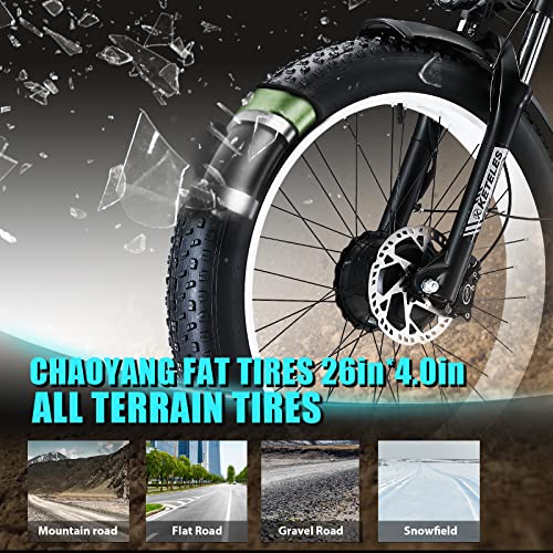 Dual Motor Electric Mountain Bike for Adults
