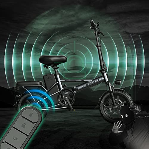 EUY Zhengbu 14" Folding E-bike with 500W Motor & Suspension