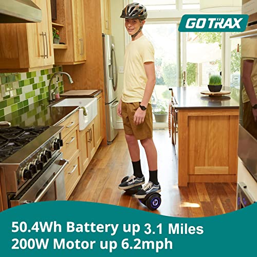 Gotrax Edge Hoverboard: LED Wheels & Headlight