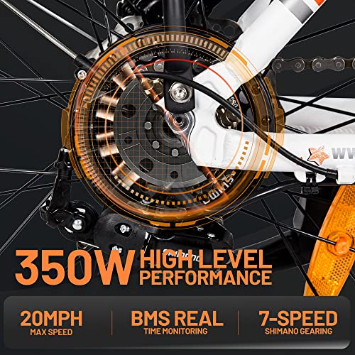ECOTRIC Starfish Folding Electric Bike