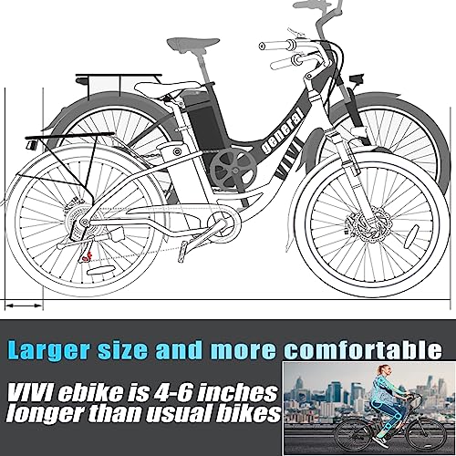 Vivi C26 Commuter Electric Cruiser Bike 