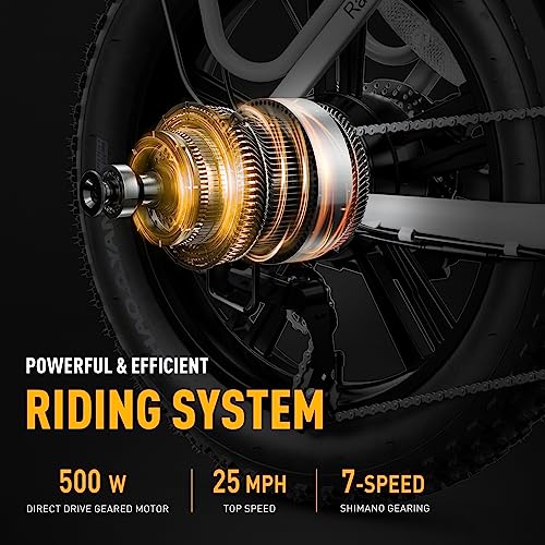 Heybike Ranger White Foldable Electric Bike with Fat Tires