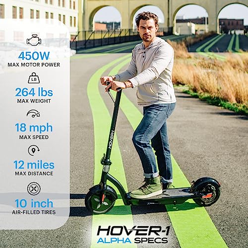Hover-1 Alpha Electric Scooter: Reliable & Fast