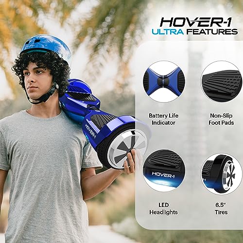 Black Hover-1 Ultra Self-Balancing Scooter