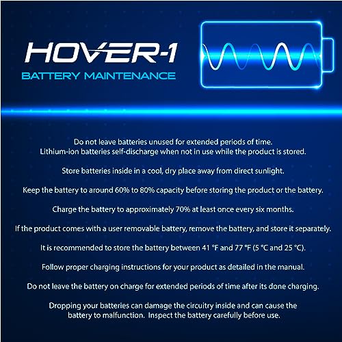 Black Hover-1 Ultra Self-Balancing Scooter