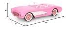 Barbie Movie Collectible Car: Pink Corvette Convertible