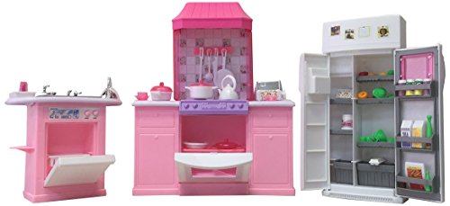 Barbie Deluxe Kitchen Play Set - Gloria Dollhouse Furniture