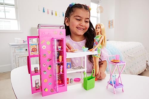 Barbie Doll Kitchen Add-On with 25+ Pieces