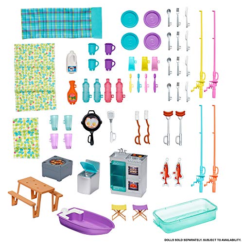 Barbie 3-In-1 Dreamcamper with 50 Accessories