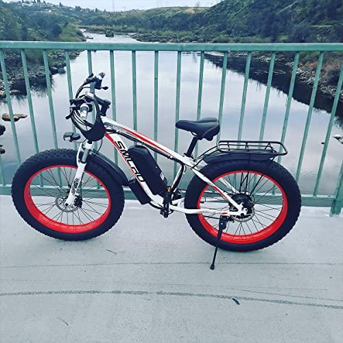 SENADA Fat Tire Electric Bike - 1000W Motor 48V 17.5Ah