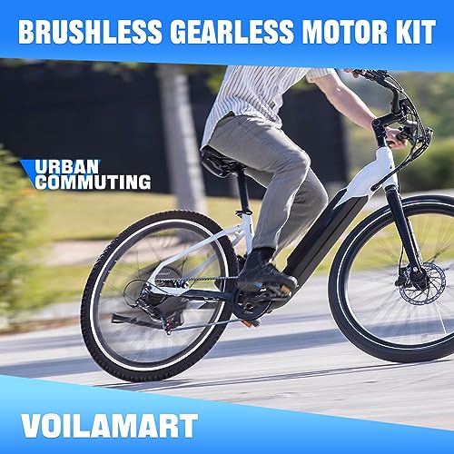 Voilamart 1000W E-Bike Conversion Kit with LCD Display