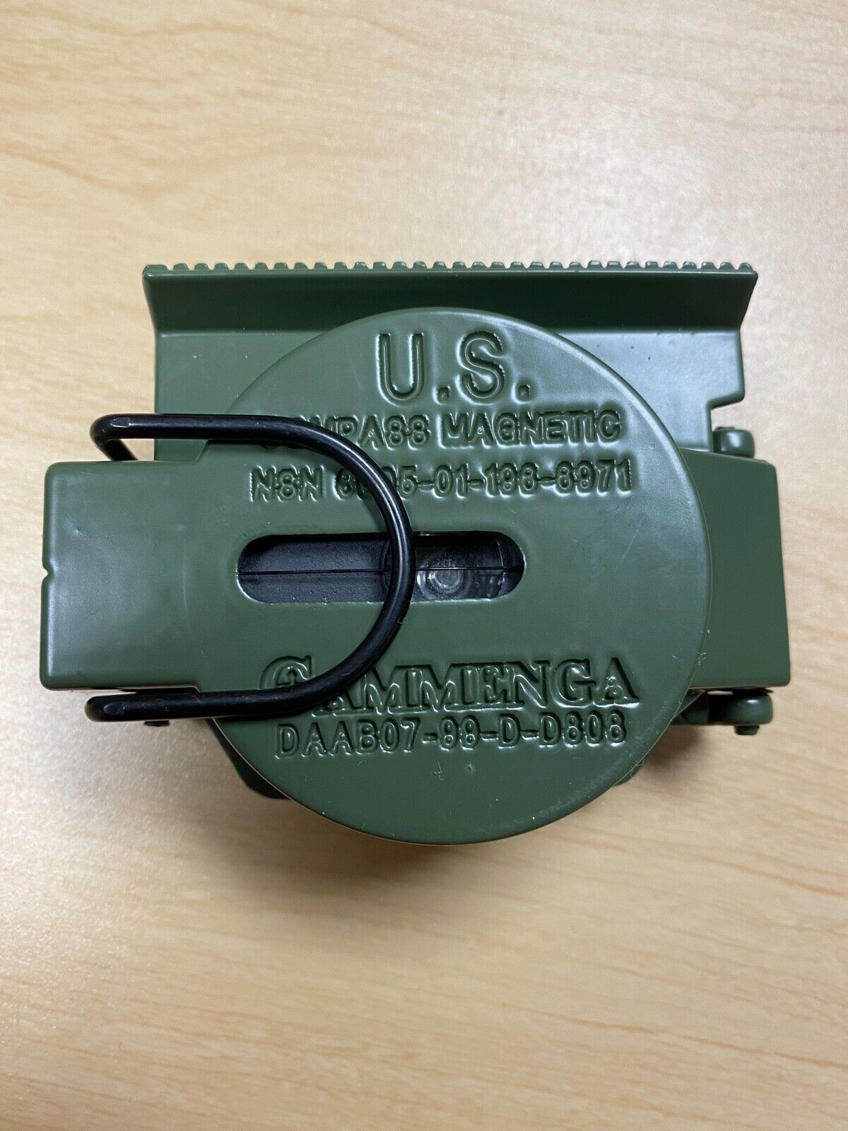 Military Issue Olive Drab Compass with Tritium