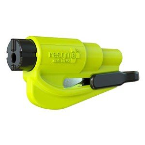 Resqme 2-in-1 Safety Keychain Accessory, Yellow