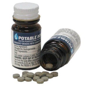Potable Aqua Water Purification Tablets 50ct x2