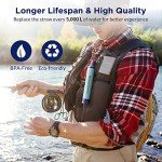 Portable Water Filter Straw for Survival Needs