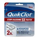 QuikClot Advanced Hemostatic Gauze - 7.6 x 61 cm