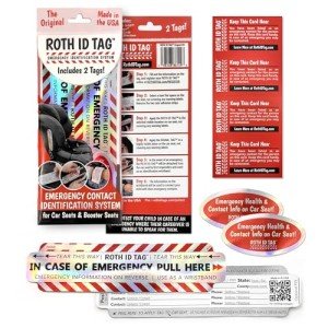 ROTH ID TAG™ Kit | Emergency Contact Tags