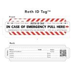 ROTH ID TAG™ Kit | Emergency Contact Tags