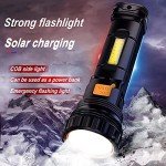 E-SHIDAI 1000 Lumens Multi-Function Solar Flashlight